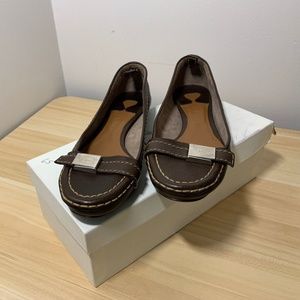 Chloé Brown Flats